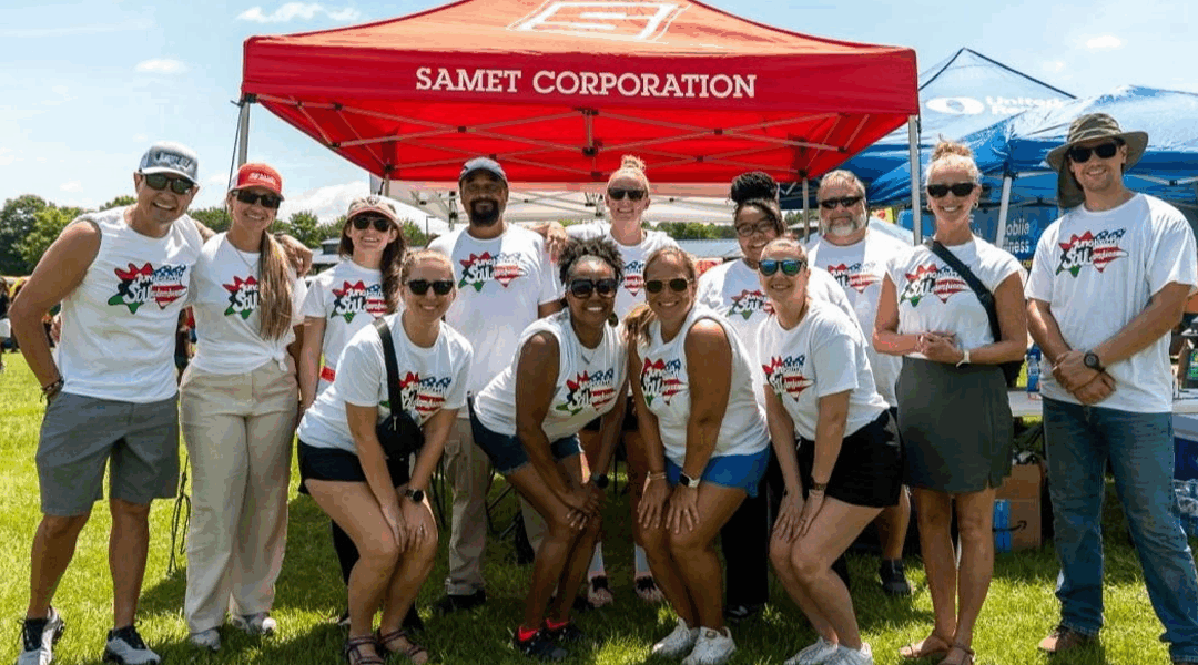 Samet Volunteers at Juneteenth SOULebration at GSO Farmers Market